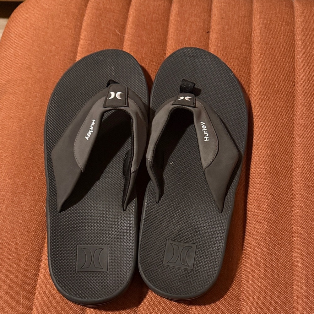 Hurley Black Flip-Flops